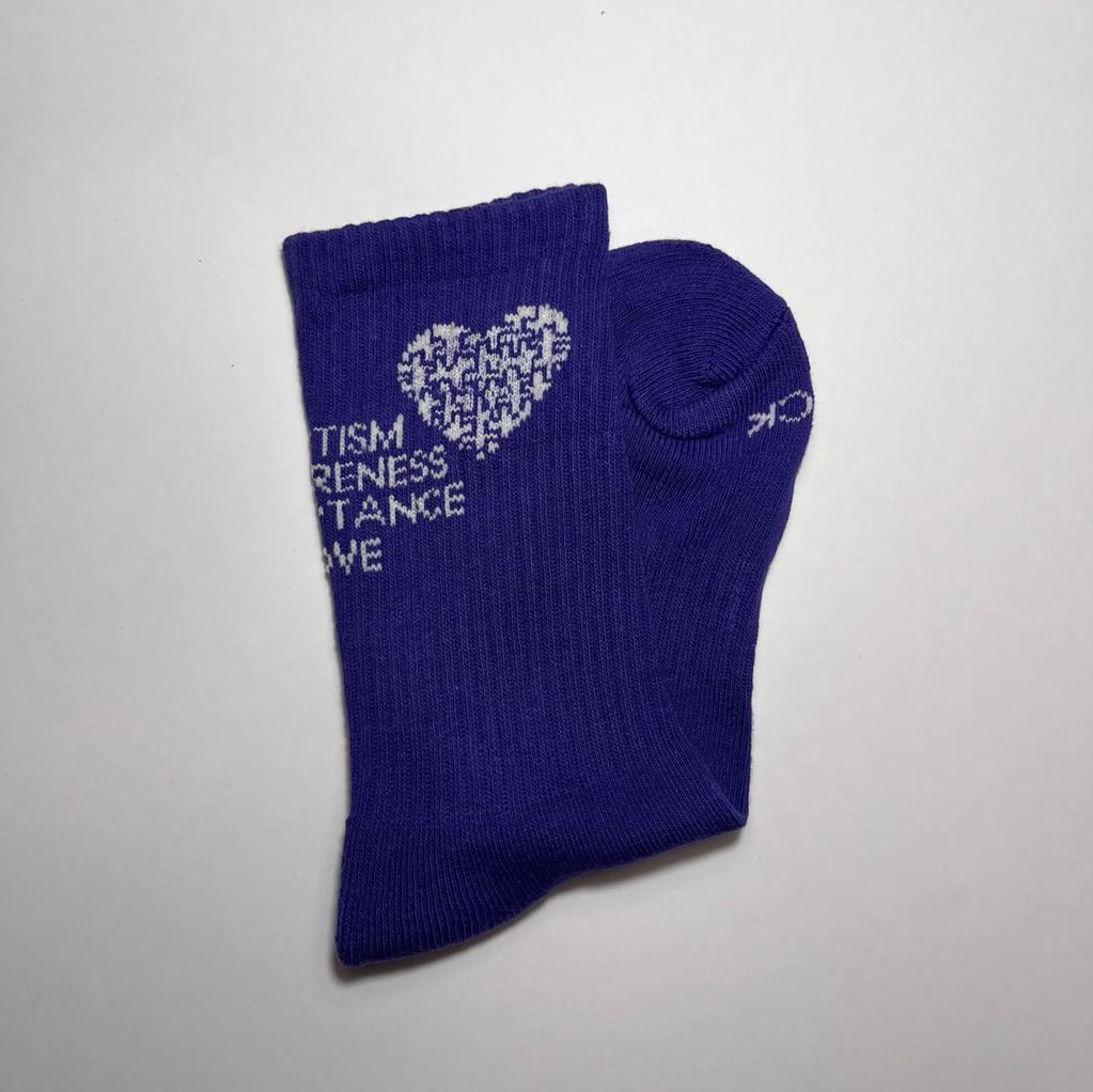 Autism Awareness Crew Socks