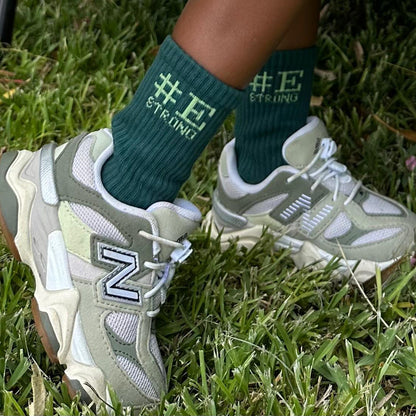 #EStrong Crew Socks