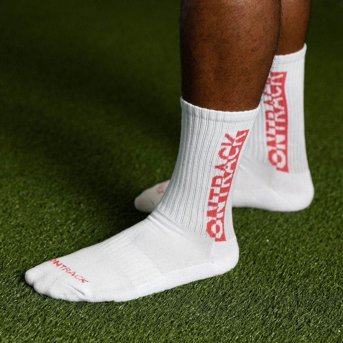 Half Strip Elite Crew Socks